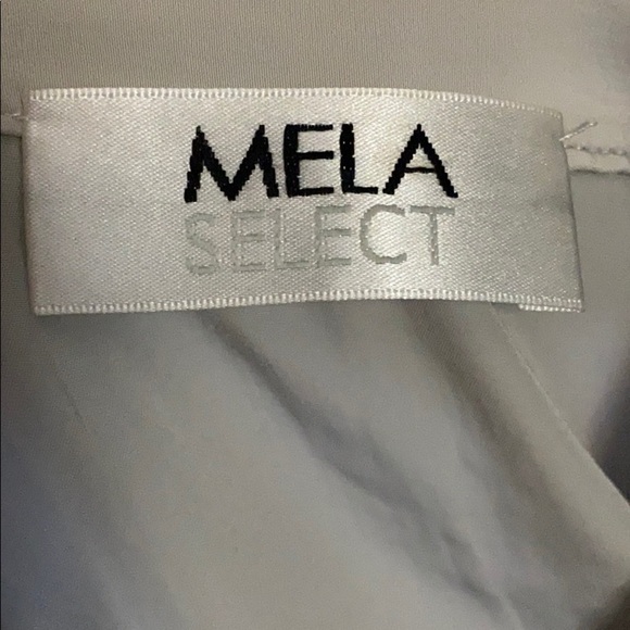 Mela Select Australian Designer Blouse Gray AUS 10 - Picture 6 of 10